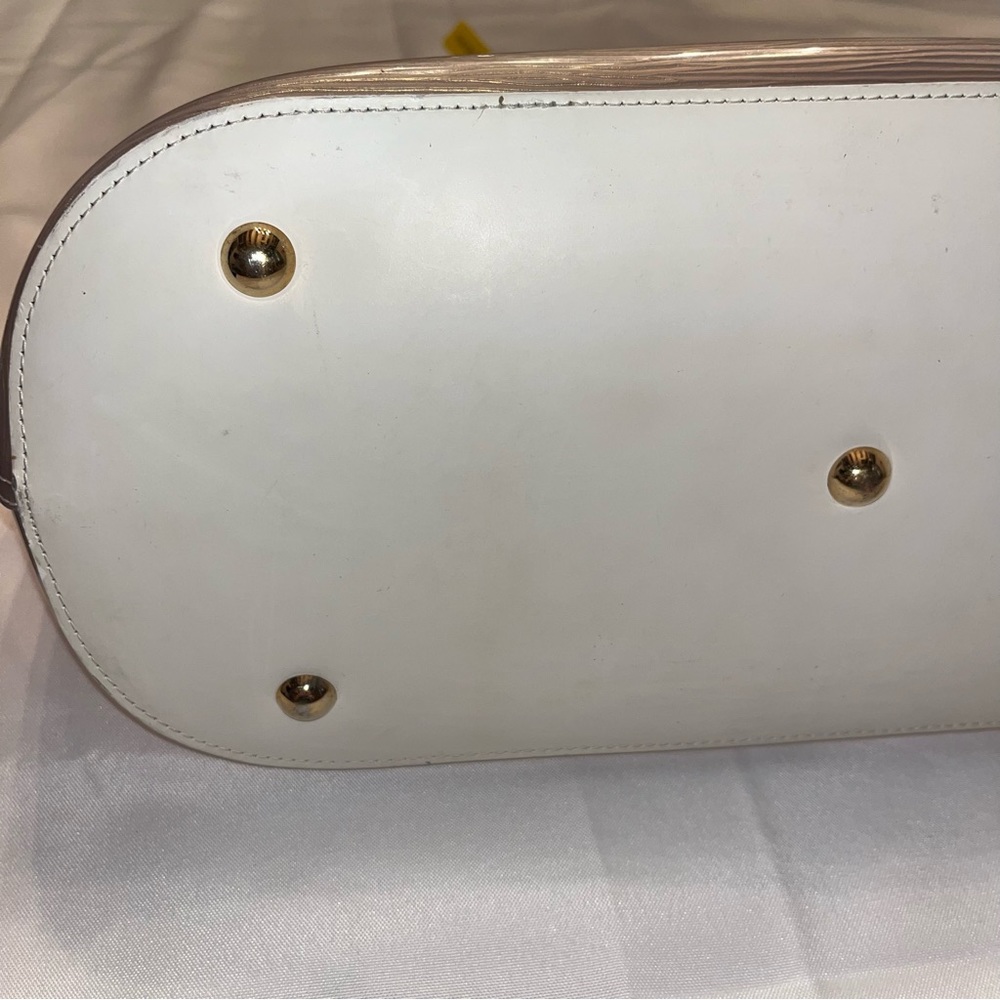 ❌SOLD❌  Louis Vuitton Epi Plage Clear Vinyl PVC & White Leather Tote Large - Picture 11 of 17